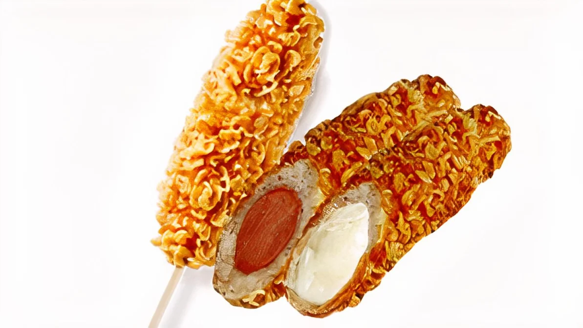 Crispy Ramen Half & Half — Mochinut Orlando Millenia